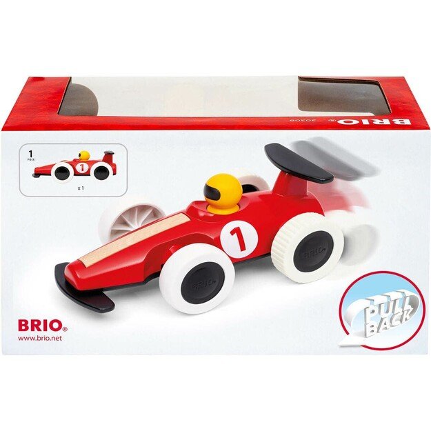 BRIO - Large Pull Back Race Car - (30308)