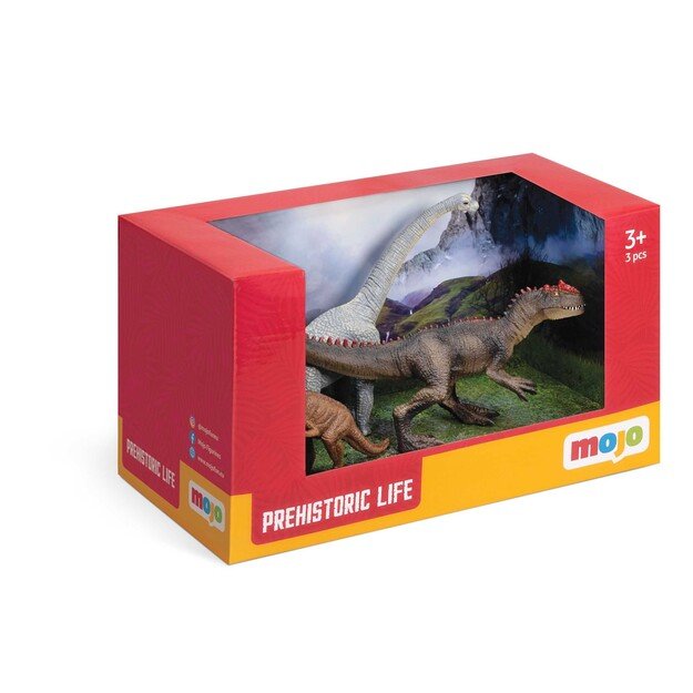 Mojo - Dinosaur Set 1- Prehistoric animals, 3 pcs (MJ-380039)