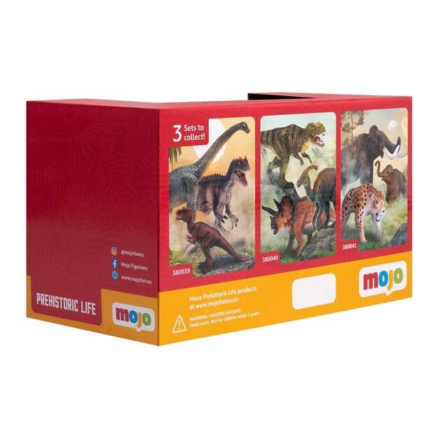 Mojo - Dinosaur Set 1- Prehistoric animals, 3 pcs (MJ-380039)