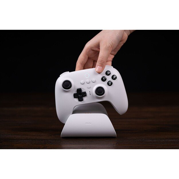 8BitDo Ultimate Controller with Charging Dock BT - White