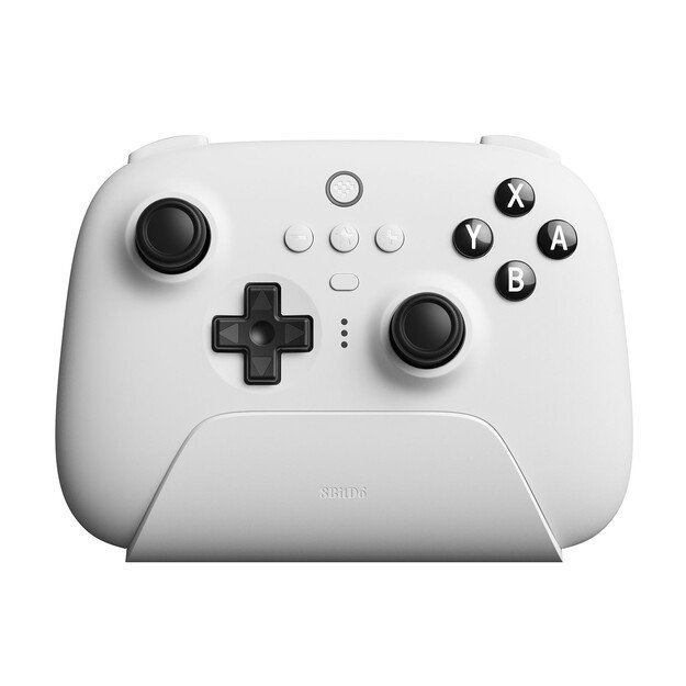 8BitDo Ultimate Controller with Charging Dock BT - White