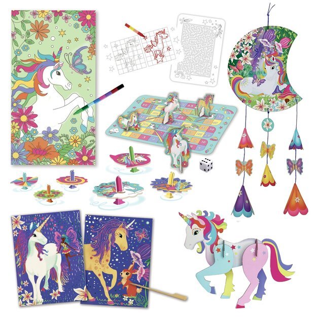 BOX CANDIY - Multi Craft & Activity Set - Totally Unicorn Adventure - (BC-S2107)