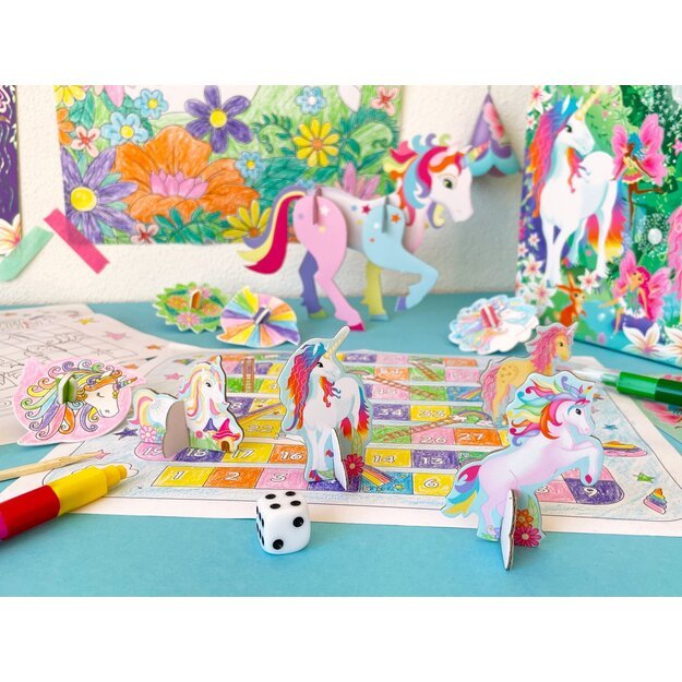 BOX CANDIY - Multi Craft & Activity Set - Totally Unicorn Adventure - (BC-S2107)