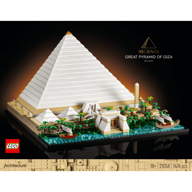 LEGO Architecture - The Great Pyramid of Giza (21058)