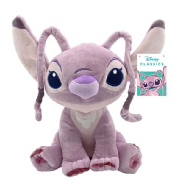 Disney - Sitting Plush w. Sound - Angel (I-DCL-9279-2-FO)