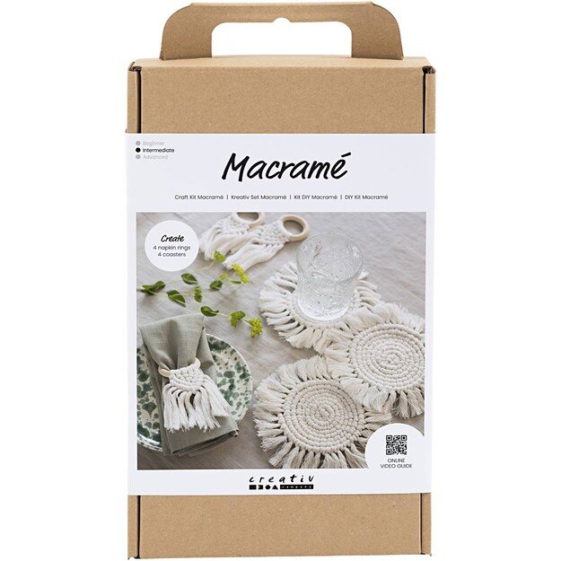 DIY Kit - Craft Kit Macramé - Table Decorations (977624)