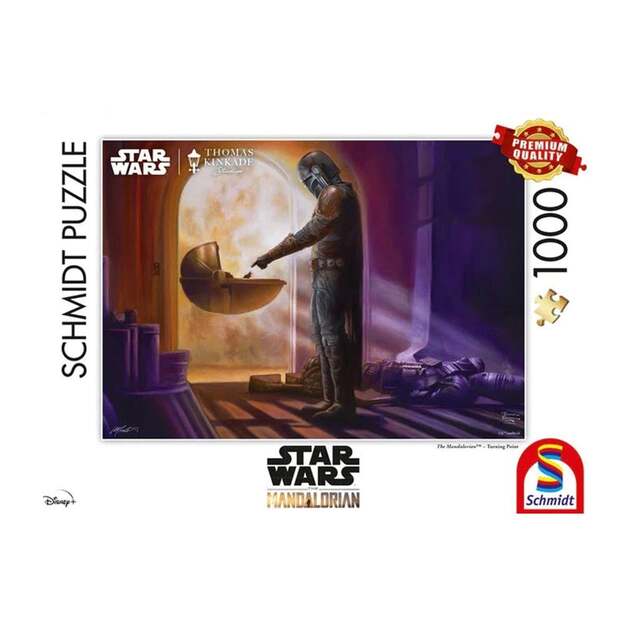 Schmidt - Thomas Kinkade: Star Wars, The Mandalorian - Turning Point (1000 pieces) (SCH7376)