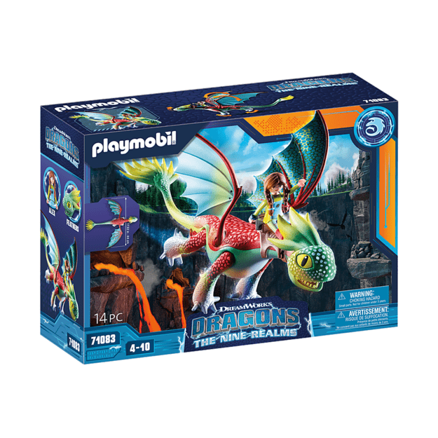 Playmobil - Dragons: The Nine Realms - Feathers & Alex (71083)