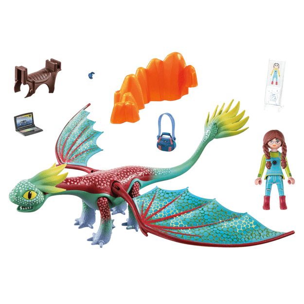 Playmobil - Dragons: The Nine Realms - Feathers & Alex (71083)