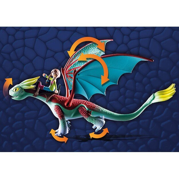 Playmobil - Dragons: The Nine Realms - Feathers & Alex (71083)