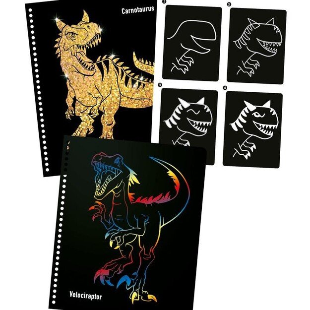 Dino World - Magic Scratch Book ( 0412732 )