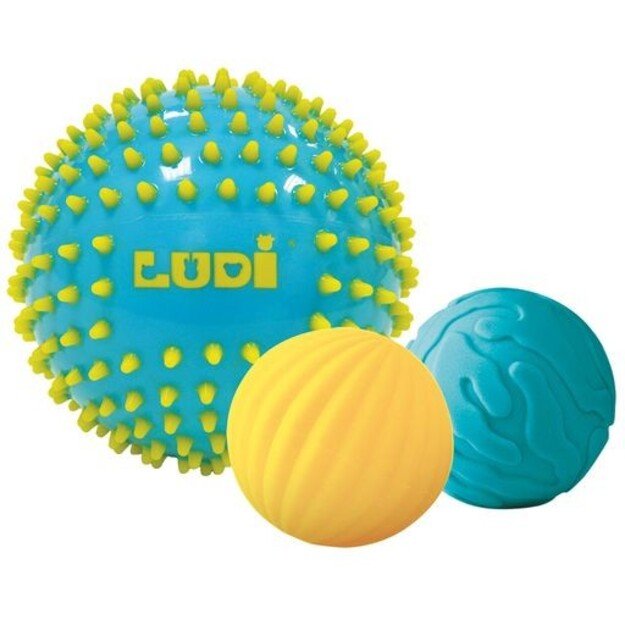 Ludi - Sensory ball set - Blue (LU30021)