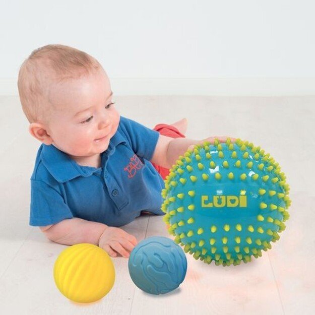 Ludi - Sensory ball set - Blue (LU30021)