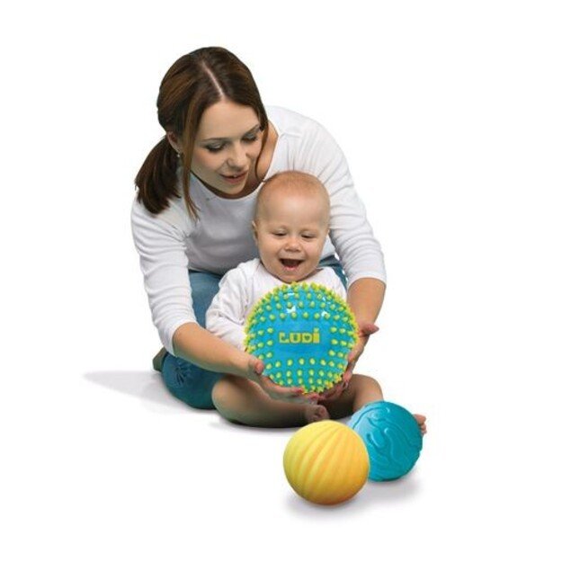 Ludi - Sensory ball set - Blue (LU30021)