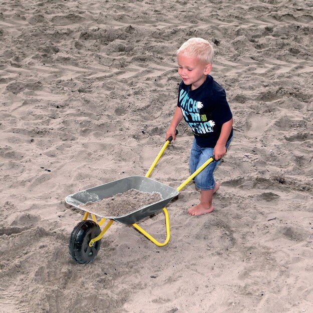 HAPPY SUMMER - Wheel Barrow Silver (302310)