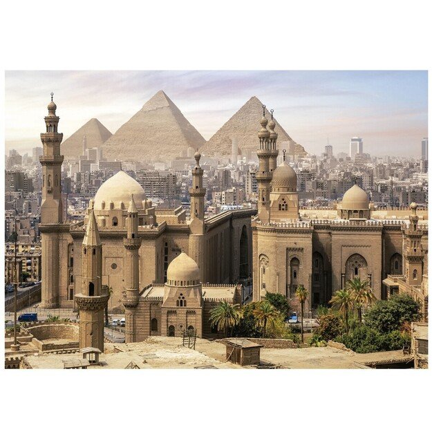 Educa - 1000 pcs - Cairo Egypt Puzzle (80-19611)