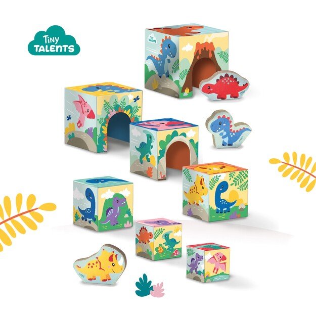 SES Creative - Stacking Blocks - Dinosaurs - (S13202)