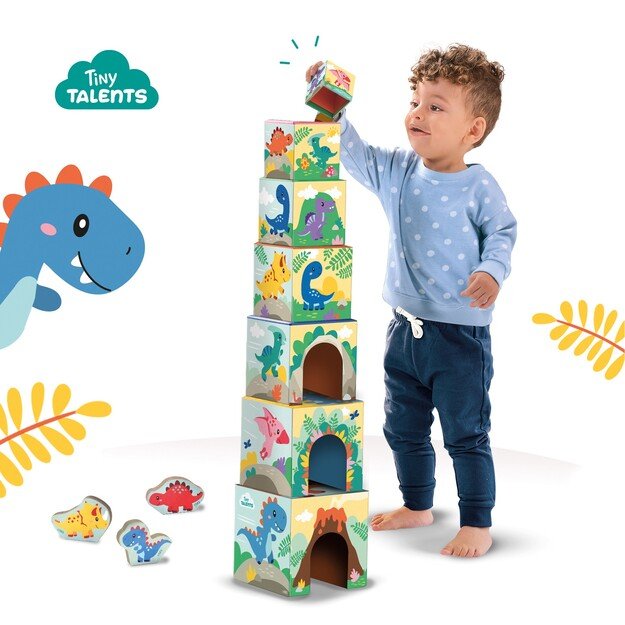 SES Creative - Stacking Blocks - Dinosaurs - (S13202)