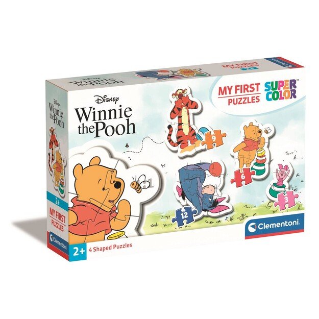 Clementoni - My first puzzle 3-6-9-12 pcs - Winnie the Pooh (20820)