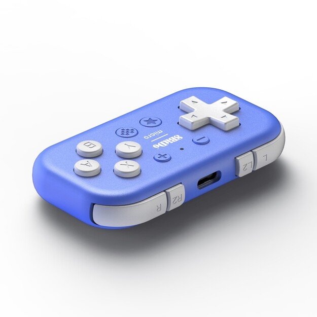 8BitDo Micro Bluetooth Gamepad Blue