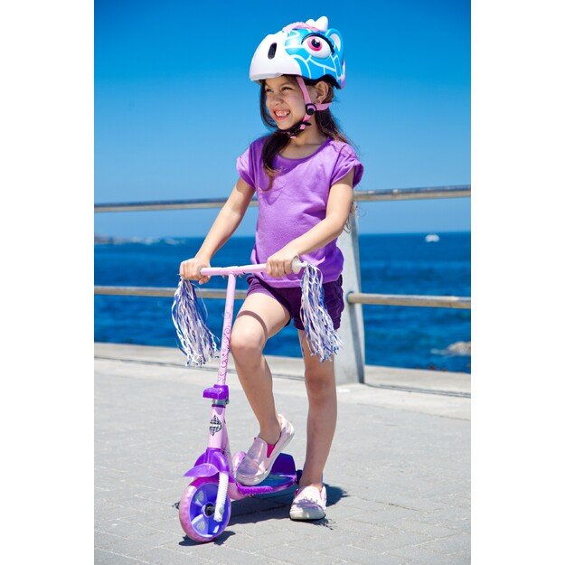 Crazy Safety - Giraffe Bicycle Helmet - Blue (100401-01-01)