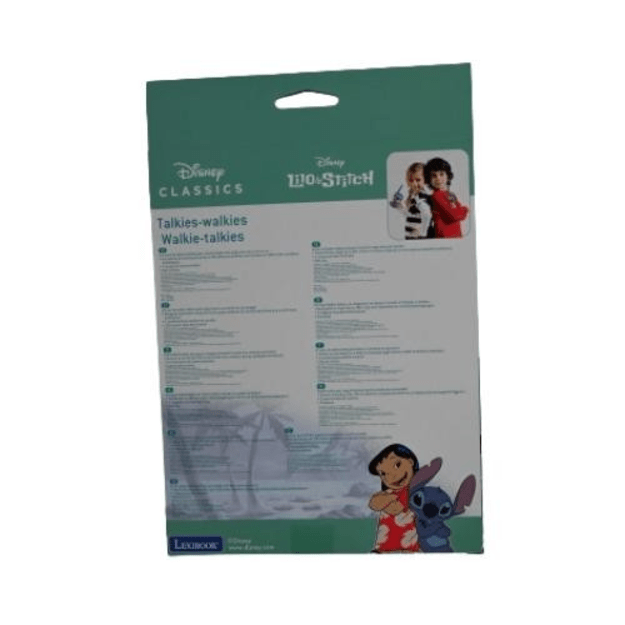 Lexibook - Disney Stitch Walkie-Talkies (200m) (TW12D)