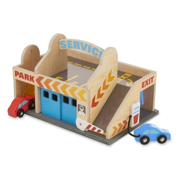 Melissa & Doug - Service Station and Parking Garage (19271)