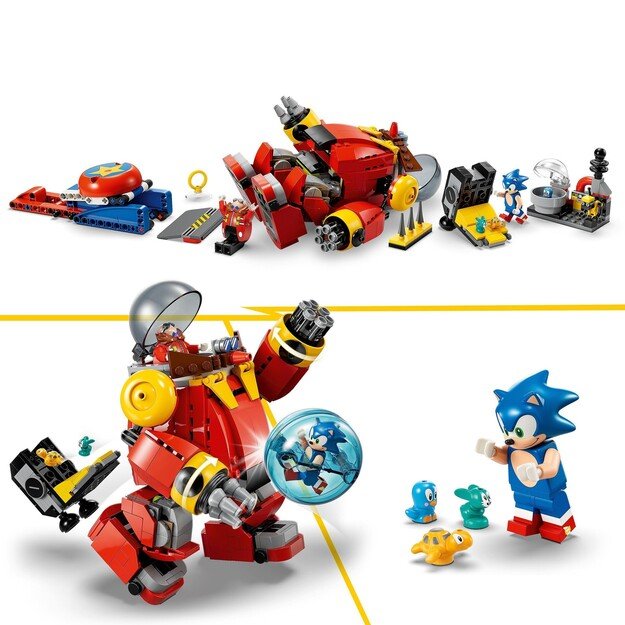 LEGO Sonic - Sonic vs. Dr. Eggman's Death Egg Robot (76993)