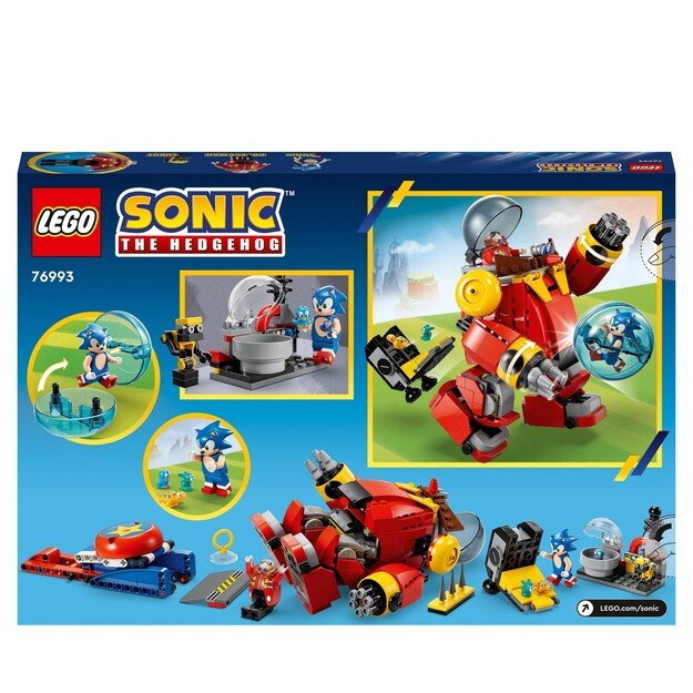 LEGO Sonic - Sonic vs. Dr. Eggman's Death Egg Robot (76993)