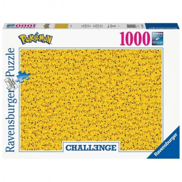 Ravensburger - Puzzle Pikachu Challenge 1000p (10217576)