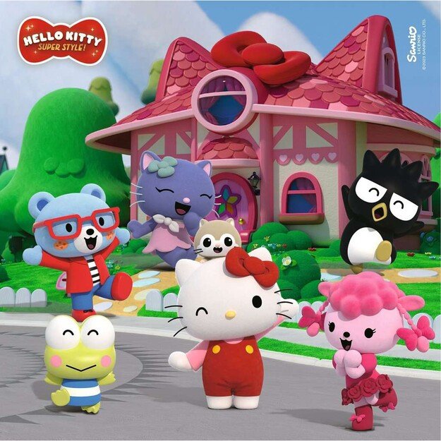 Ravensburger - Puzzle Hello Kitty Super Style 3x49p