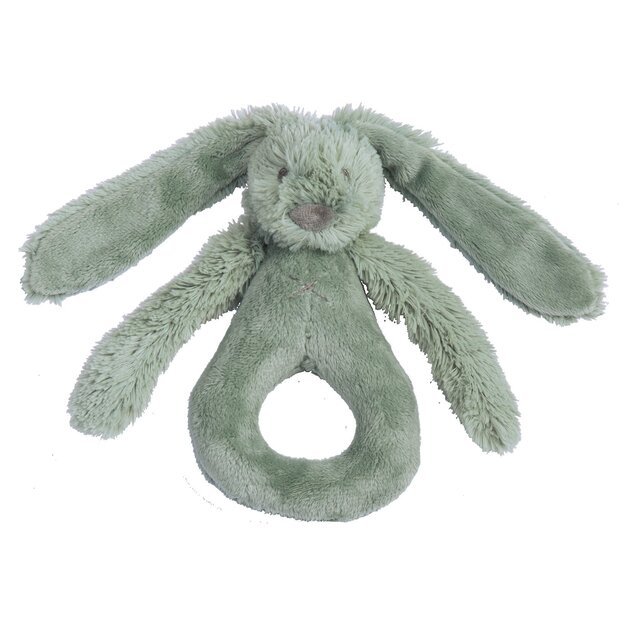 Happy Horse - Rabbit Richie Rattle - 18 cm - Green - 133113