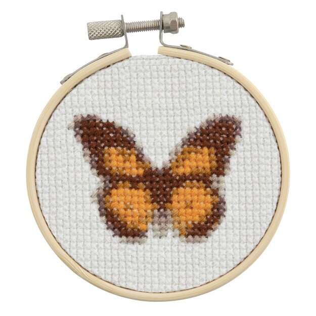 Craft ID - Mini embroidery kit - Butterfly (CR1710)