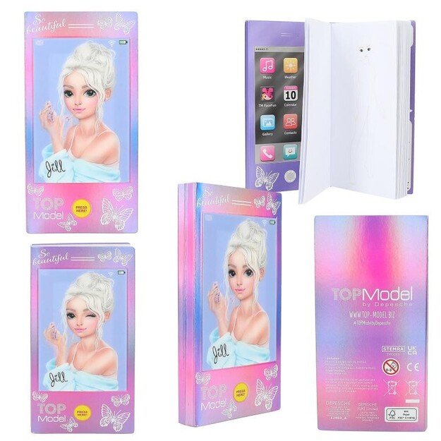 TOPModel Mini Colouring Book With Sound ( 0412903 ) and Lipbalm BEAUTY and ME ( 0412349 )