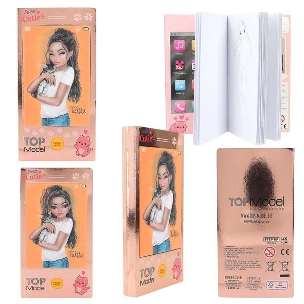 TOPModel Mini Colouring Book With Sound ( 0412903 ) and Lipbalm BEAUTY and ME ( 0412349 )