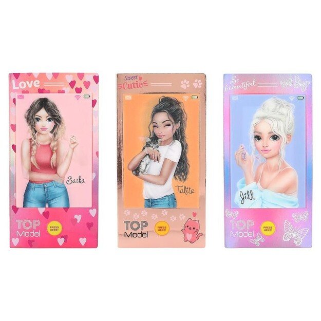 TOPModel Mini Colouring Book With Sound ( 0412903 ) and Lipbalm BEAUTY and ME ( 0412349 )