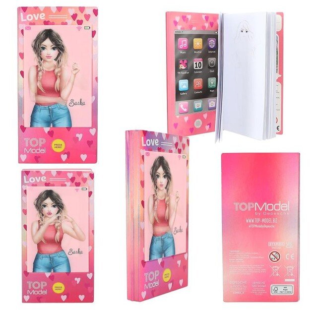 TOPModel Mini Colouring Book With Sound ( 0412903 ) and Lipbalm BEAUTY and ME ( 0412349 )