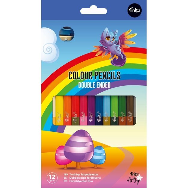 Tinka Artsy - Colouring Pencils - Duo 12 pcs. (8-804402)