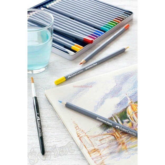 Faber-Castell - Goldfaber akvarel tin, 36 pc (114636)