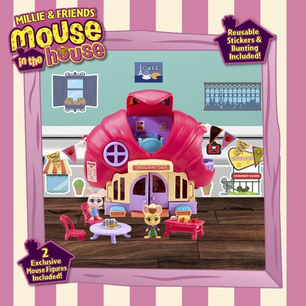 MOUSE IN THE HOUSE - THE CROISSANT CAFE (07394)