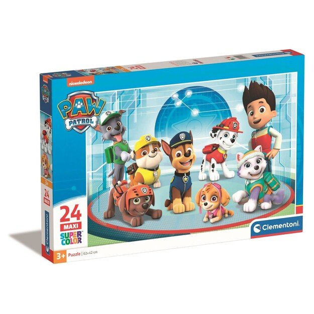 Clementoni - Puzzle Maxi - Paw Patrol (24 pcs) (24211A)