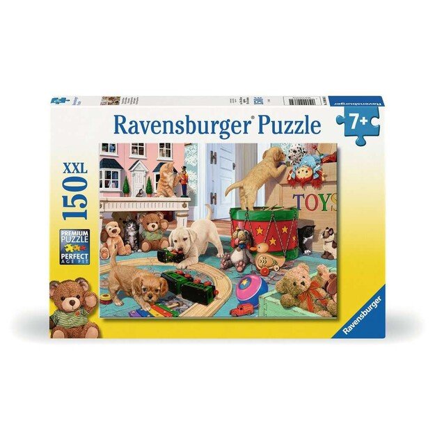 Ravensburger - Puzzle Little Paws Playtime 150p