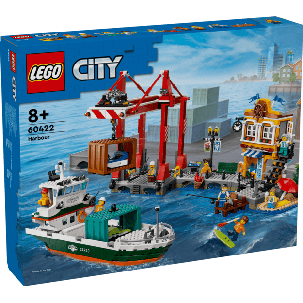 LEGO City - Seaside Harbor with Cargo Ship (60422)