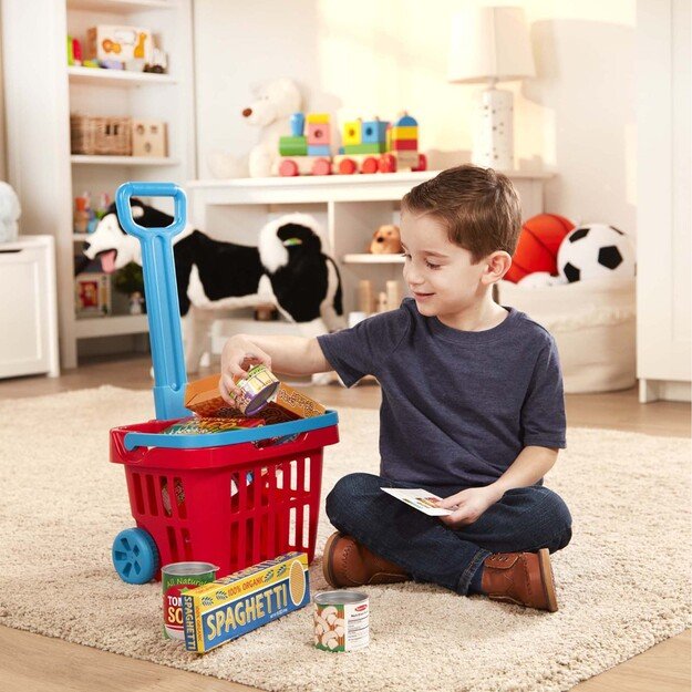 Melissa & Doug - Grocery Basket Play Set (14073)