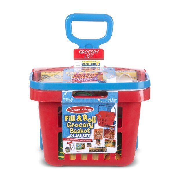 Melissa & Doug - Grocery Basket Play Set (14073)