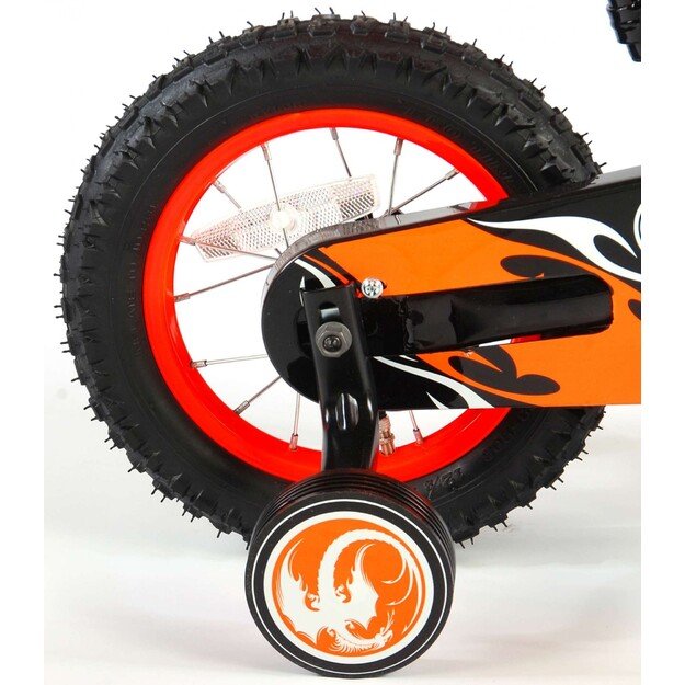 Volare - Bicycle 12” Motorbike - Orange (91214)