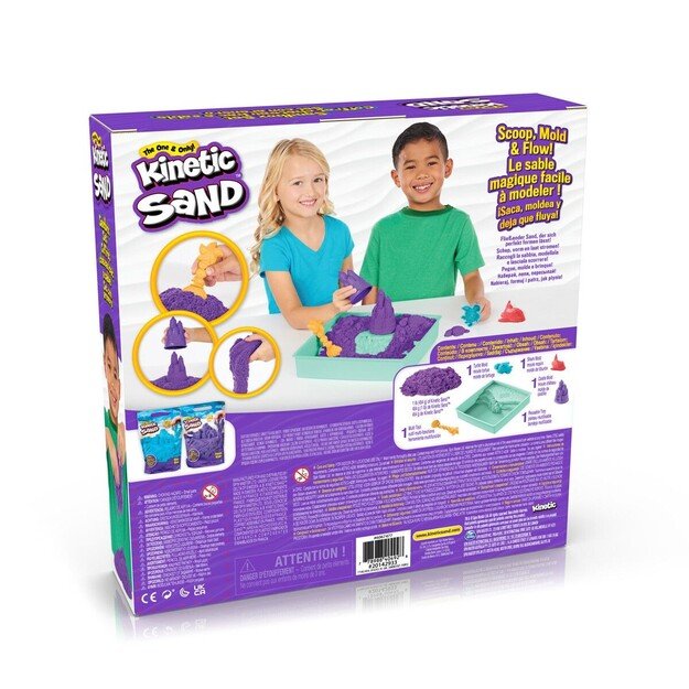 Kinetic Sand - Sandbox Set - Purple (6067477)