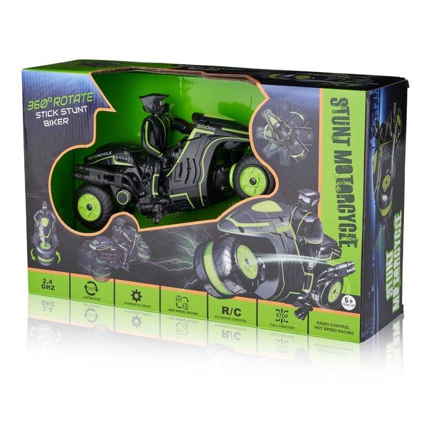 Remote Controlled Stunt Motorcycle 2,4ghz
