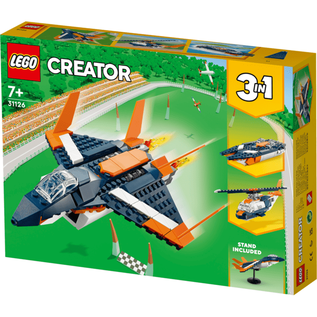 LEGO Creator - Supersonic-jet (31126)