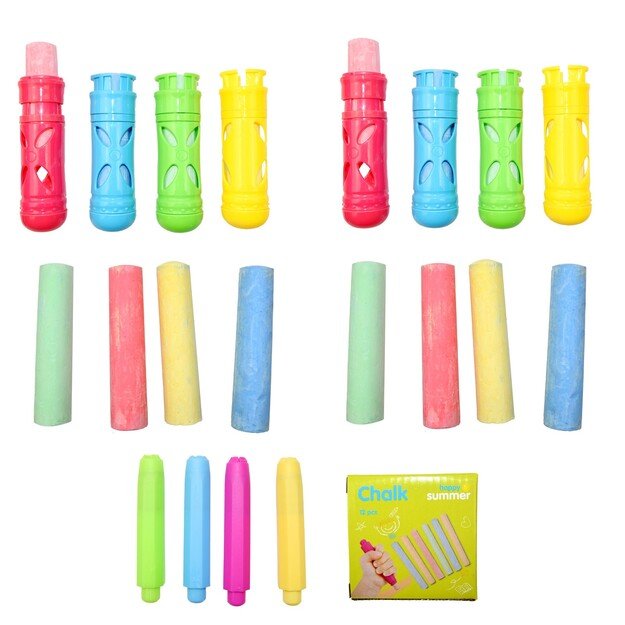 HAPPY SUMMER - Chalk Mega Set 40 pcs. (303202)